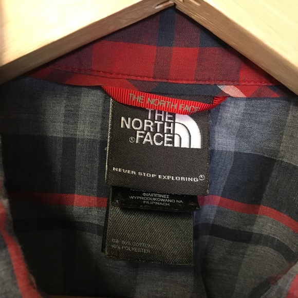 The North Face Button Down flannel short sleeve shirt - Picture 6 of 7